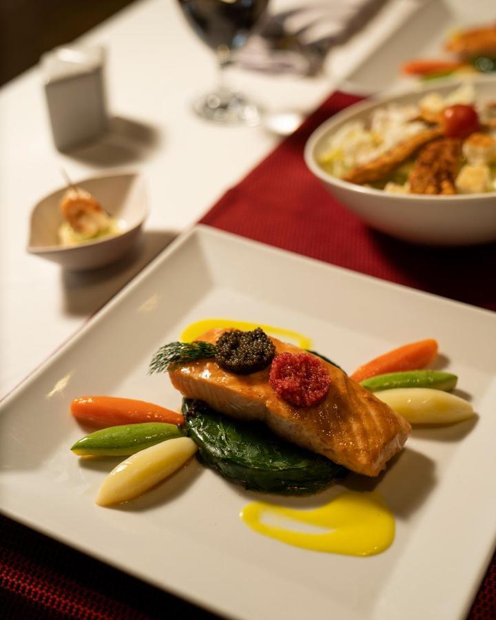 Grand Ocean El Sokhna Hotel Ain Sukhna Exterior photo Salmon with caviar